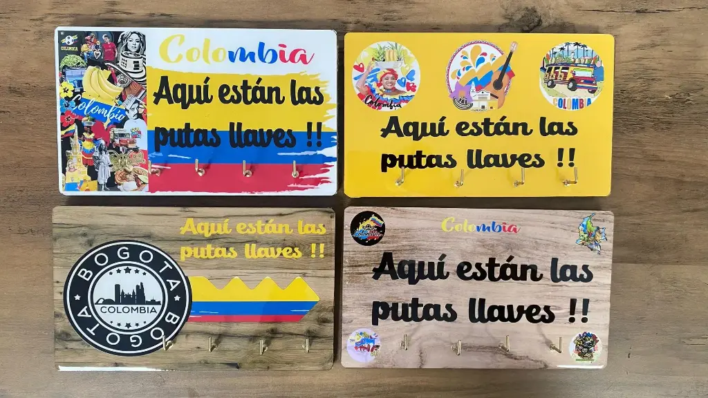 Portallaves Resinado